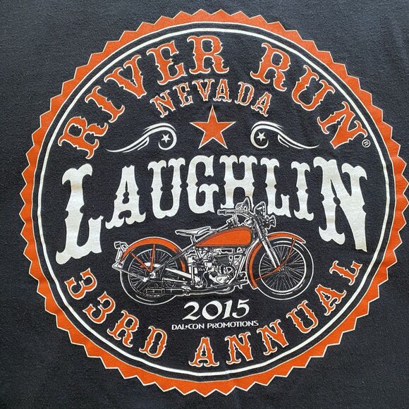 Laughlin River Run Men’s Tee Shirt. 2015. XL. - Picture 5 of 5